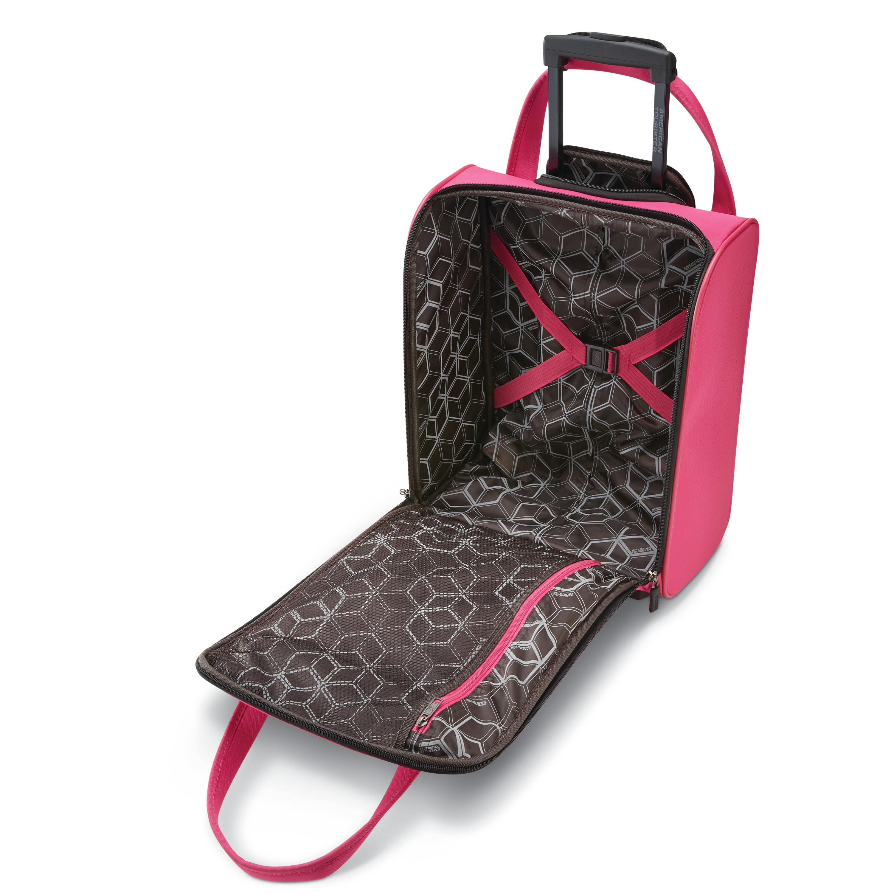 american tourister sonic underseat rolling tote