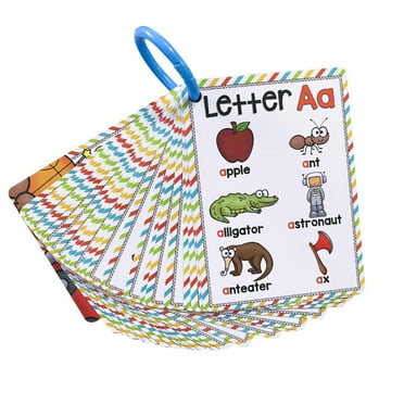 BESTSKY Flash Cards,Early Literacy Toddler Flash Cards,Phonics Learning Alphabet Flash Cards