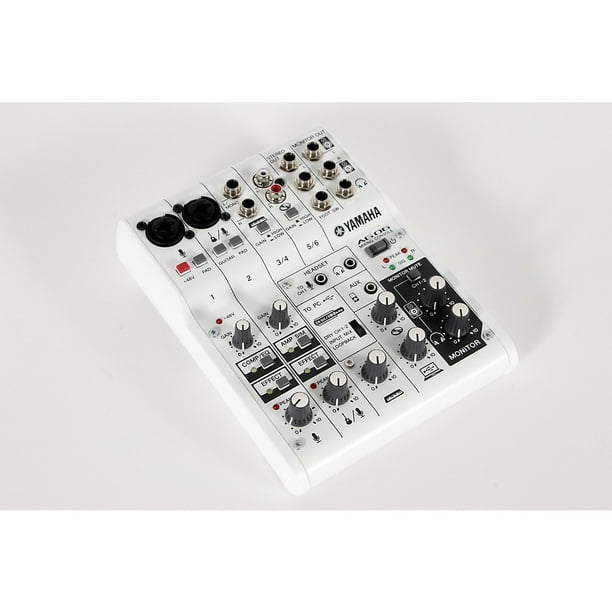 Yamaha Ag06 6 Channel Mixer Usb Interface For Ios Mac Pc Level 2 Regular Walmart Com Walmart Com