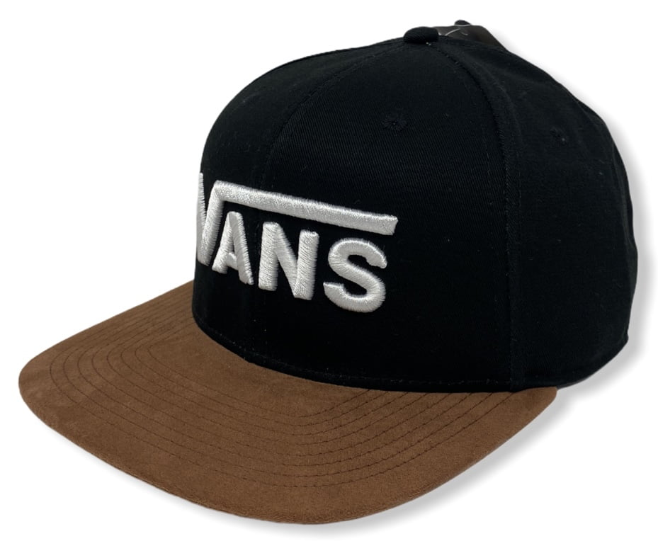 Vans Off The Wall Men's V Hat Cap - Black/Brown -