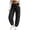 Black, variant on Pants for Women Polka Dots Drawstring Elastic Waist Loose Casual Joggers with Pockets