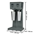 thumbnail image 4 of KFFKFF Milkshake Maker Mixer Machine Stainless Steel Electric Blender with LED, 4 of 9