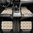 thumbnail image 7 of Naloa Halloween Gnomes Car Foot Mat Set of 4 Pieces - Universal Floor Liner Neoprene Full Set Floor Mats for Cars Trucks SUV, 7 of 7