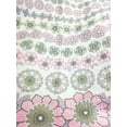 thumbnail image 6 of Dot on Flower 100% Hypoallergenic Cotton 2 piece Quilt Set Bedroom Quilt Bedding Twin Size purple, 6 of 8