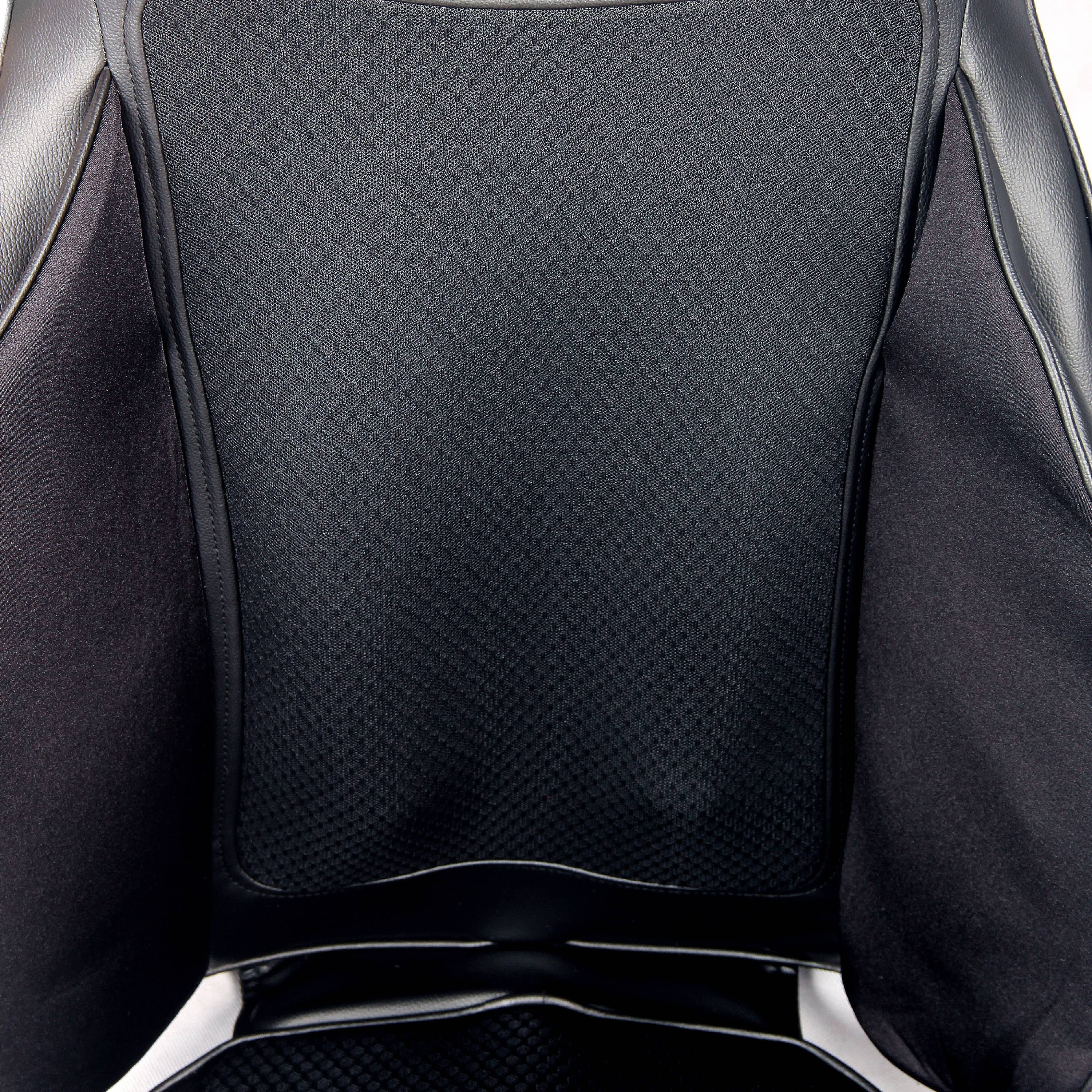 Aurora Shiatsu Massage Seat Cushion/Topper w/Air Compression Technology and  Heat 