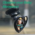 thumbnail image 4 of HHGBAD Baby Rearview Mirror, Suction Cup Car Auxiliary Mirror, HD Wide-Angle View, Safe and Adjustable, Multifunctional for Makeup, 4 of 5
