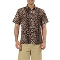 thumbnail image 1 of INSPIRE CHIC Chemises pour Hommes Coupe Régulière Manches Courtes Imprimé Léopard Chemise Décontractée Boutonnée m Imprimé Léopard, 1 of 5