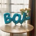thumbnail image 2 of Ballon de Mots Fête Alphabet Décoration Ballon Garçon Fille Alphabet Ballon Décoration Fête Lettre Chiffre Script Ballon, Fille Rose, 2 of 6