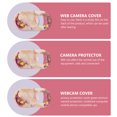 thumbnail image 3 of WHAMVOX 6Pcs Cam Privacy Cover for Cell Phone and Tablet Anti Hacking Black, 3 of 8