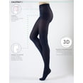 thumbnail image 2 of 6 Pairs 40 Den Ladies Opaque Tights | 2 X Woman Everyday Pantyhose | Black, Brown, Bordeaux, Navy | S, M, L, XL | Italian Hosiery |(M, Navy), 2 of 4