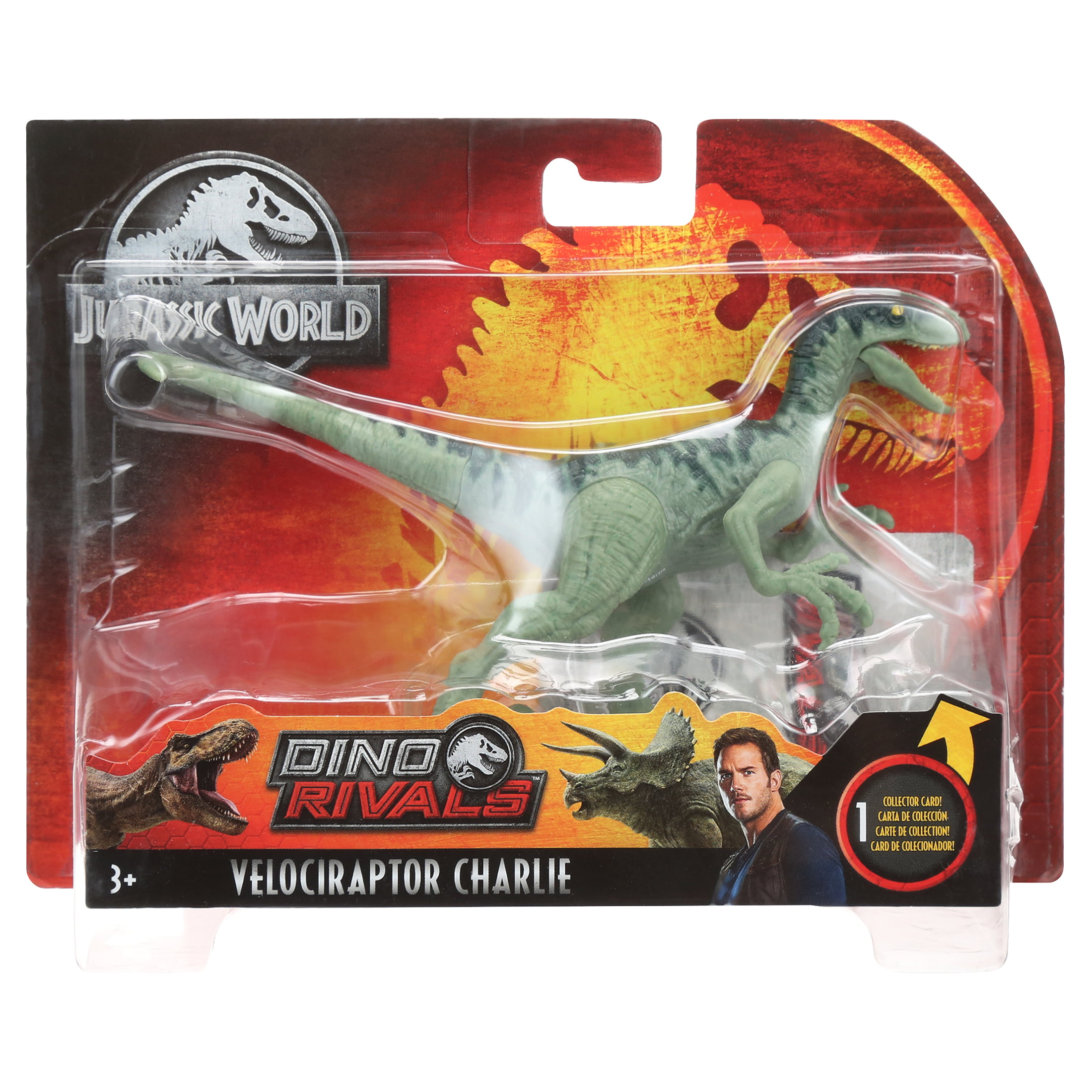 Jurassic World Attack Pack Velociraptor Charlie
