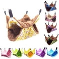 thumbnail image 1 of SPRING PARK Warm Hamster Hammock Hanging Cage Nest Bed House Toys Ferret Rat Squirrel Pet Bird, 1 of 7
