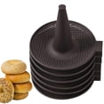 thumbnail image 1 of Silicone Molds,Donut Mold for Baking,Donut Pans Set,6 Pieces Pastry Molds for Bagel and Doug Hnut Cake Pans, 1 of 5