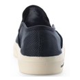 thumbnail image 2 of SUN STONE Mens Navy Breathable Goring Lyle Round Toe Platform Slip On Sneakers Shoes 7 M, 2 of 4