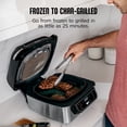 thumbnail image 4 of Ninja Foodi AG300 Electric Contact Grill with 4-Qt Air Fryer, Metal Housing, 1 Count, 1800 Watts, 4 of 10