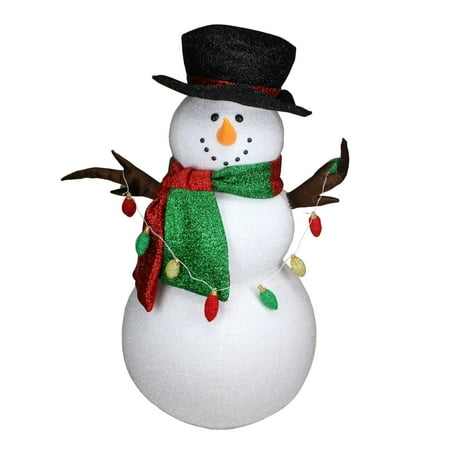 5' Musical Inflatable Snowman Christmas Decoration with LED Lights