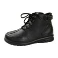 thumbnail image 6 of Mepaouo Combat Ankle Boots for Women Lace up Waterproof Walking Riding Hiking Short Booties, 6 of 7