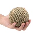 thumbnail image 2 of Qiilu Natural Wild Vetch Toy Playing Ball Parrot Rabbit Chewing Exercise Toys Training Tool 10cm, Rabbit Toy, Parrot Toys, 2 of 8