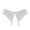 White, variant on Womens Underwear Ladies Panties Open File Slit Sex Lace Thong Low Waist Panties Comfortable