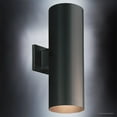 thumbnail image 4 of Urban Ambiance Luxury Modern Outdoor Wall Light, Size: 18"H x 6"W, with Transitional Style Elements, Midnight Black Finish, UHP1066, 4 of 7