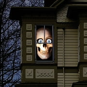 Skully Window/Wall Graphic Cling