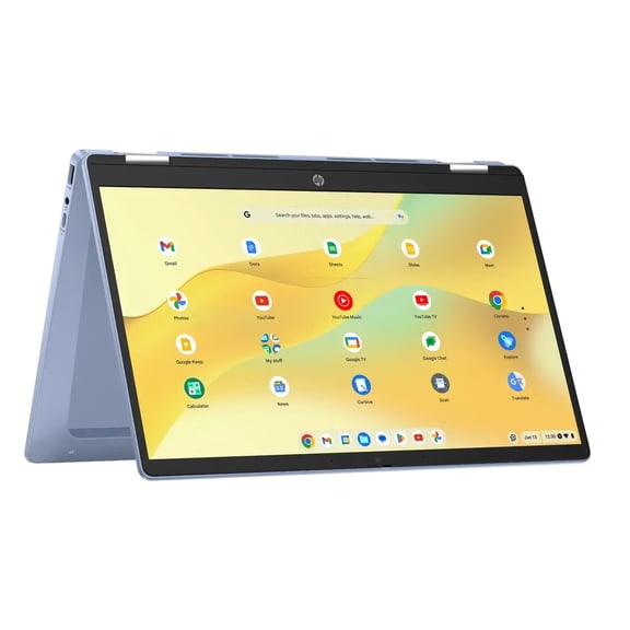 Restored HP Chromebook x360 14b-cd0013dx 14" HD Touchscreen Intel Processor N100 4GB 64GB eMMC Intel UHD Graphics Chrome OS Laptop - A28Q7UA