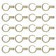 thumbnail image 4 of 100pcs Plastico Ropa de secado Hebillas de racha de fijación Botones fijos antideslizantes HOMEMAXS mx11821427, 4 of 5