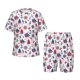 thumbnail image 1 of Balery Happy Columbus Day Conjunto de Pijama Infantil de Manga Corta con Estampado – Ropa de Dormir de Algodón Suave-X-Large, 1 of 6