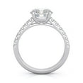 thumbnail image 3 of 925 Sterling Silver Wedding Engagement Ring For Women IcePosh 5 6 7 8 9, 3 of 7