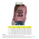thumbnail image 4 of Sudadera de manga larga para mujer con detalles en oro rosa y palabra negra, corte holgado para el hogar, viajes y oficina, talla M, 4 of 4