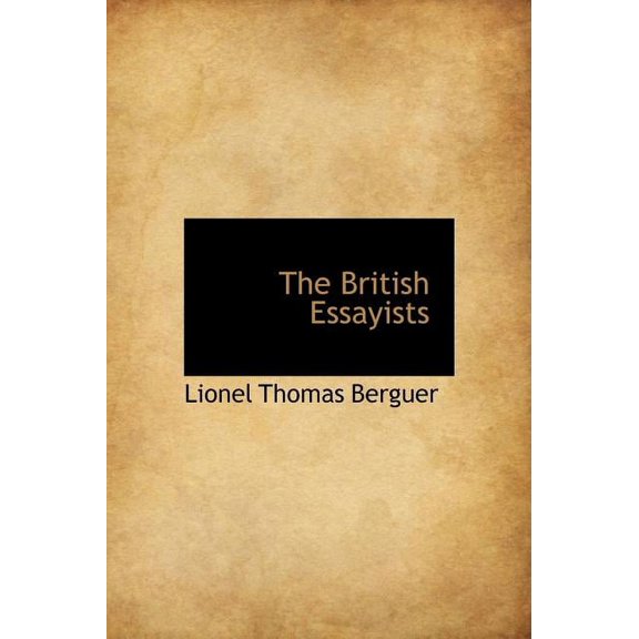 The British Essayists (Hardcover)