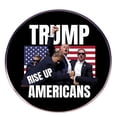 thumbnail image 3 of Broche Trump 2024 Creative President Lapel Pin para Hombres Y Mujeres Fanáticos (tipo Bandera), 3 of 4