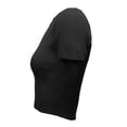 thumbnail image 2 of Playera Quarry Para mujer, Manga Corta Negro Talla CH, 2 of 4