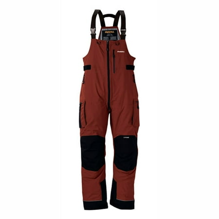 Men's Frabill Stormsuit Bib, Russet Red