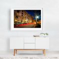 thumbnail image 2 of Traffic on Charles - Baltimore Maryland Photography Cityscape Architecture Nightlife Street Photography City Car White Framed Wall Art Print 5 x 7 inches, 2 of 3
