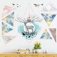 thumbnail image 1 of Vinil Decorativo Pintura Estilo Nórdico Venado Dara Baby, 1 of 5