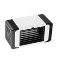 thumbnail image 2 of Ventilador de enfriador de aire de escritorio mini USB | Dispositivo portátil de enfriamiento evaporativo silencioso | Alimentado por USB | Uso interior y exterior | Velocidad ajustable | Luz, 2 of 9