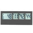 thumbnail image 1 of Temporizador de cocina Digital LCD multifunción cuenta regresiva temporizador de cocina Industrial recordatorio de eventos Max.999Day/23H/59M/59S, 1 of 8