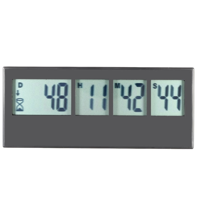 Temporizador de cocina Digital LCD multifunción cuenta regresiva temporizador de cocina Industrial recordatorio de eventos Max.999Day/23H/59M/59S