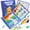 A, variant on Magnetic Fraction Tiles and Circles Set, Educational Math Manipulatives Puzzle Game