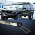 thumbnail image 3 of Nilight 2PCS 50” Curved LED Light Bar Bracket at Upper Windshield Roof Cab for 1984-2001 Jeep Cherokee XJ & 1986-1992 Comanche MJ, 2 Years Warranty, 3 of 8