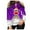 Purple, variant on Active Tops Women Casual Work Tops Walking T Shirts Women Long Sleeve Tees Apparel T Womens Turtle Neck Long Sleeve Tops Workout Tee Shirts Women G Sleeve Shirts for Women Long Blue XL
