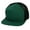 Dark Green, variant on 7 Panel Hats For Men - Flat Bill Snapback Trucker Hat, Charcoal