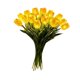 thumbnail image 4 of Lámpara noche con forma flor, iluminación suave, decoración para interiores y exteriores, decoración del hogar, centros mesa únicos, lámpara amarillo, 4 of 8
