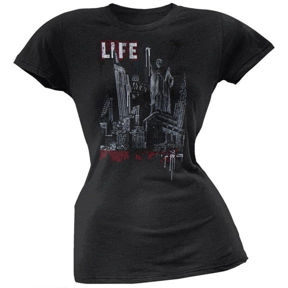 Life - New York Ladies T-Shirt - X-Large