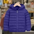 thumbnail image 4 of Kaemgyyd Toddler Winter Coat Unisex Girls Boys Puffer Jacket Lightweight Warm Full Zip Kids Snow Ski Down Outerwear 4-15 Years, 4 of 6