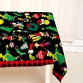 thumbnail image 5 of Christmas Tablecloth, Winter Holiday Birthday Party Christmas Decoration, Home Kitchen Dining Room Rectangular Table Xmas Decor (60''×84''), 5 of 11