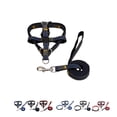 thumbnail image 5 of Dog Leash Harness Adjustable Leash Set Denim Dog leash harness Denim adjustable Leash Collar for Small Medium Large Dog Daily Training Walking Running, 5 of 5
