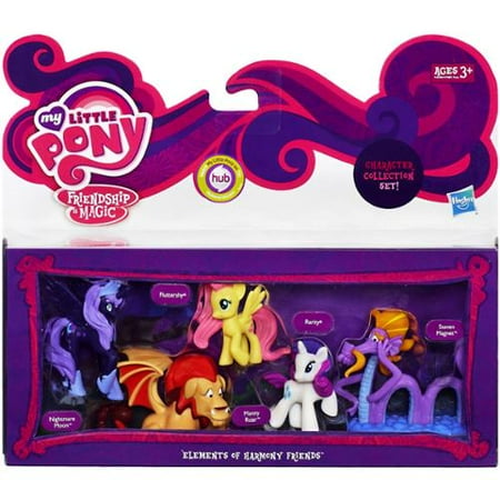 My Little Pony Character Collection Sets Elements of Harmony Friends Figure Set