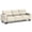 Beige, variant on Aiho 89" Chenille Sofa 3-Seater, Pet Friendly Deep Seat Modern Couch with Wide Armrests for Living Room, Dark Gray